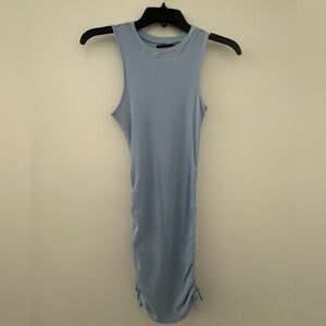 Streetwear Society Light Blue Tie Dress